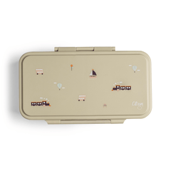 Citron Rectangle Lunchbox - 2 Compartment 970ml | The Nest Attachment Parenting Hub