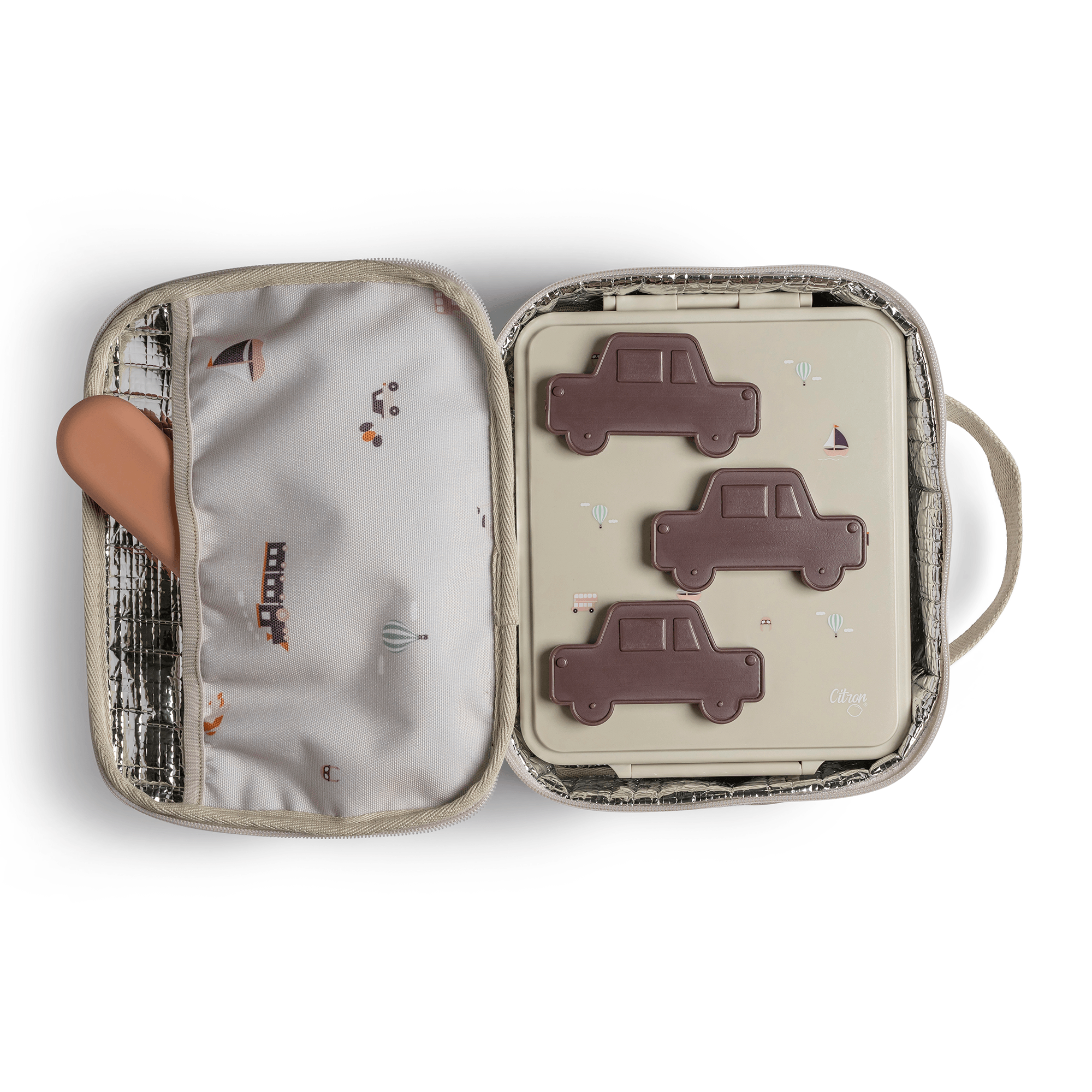 Citron Thermal Square Lunch Bag 18m+ | The Nest Attachment Parenting Hub