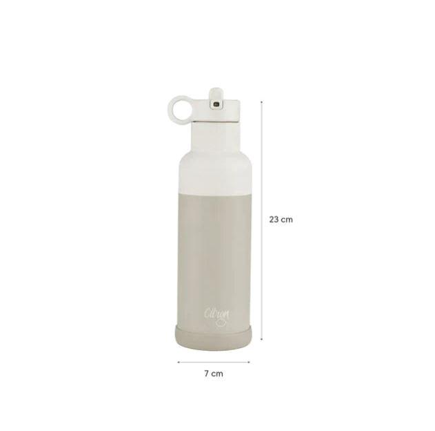 Citron Triple Wall Insulated Stainless Water Bottle 500ml | The Nest Attachment Parenting Hub