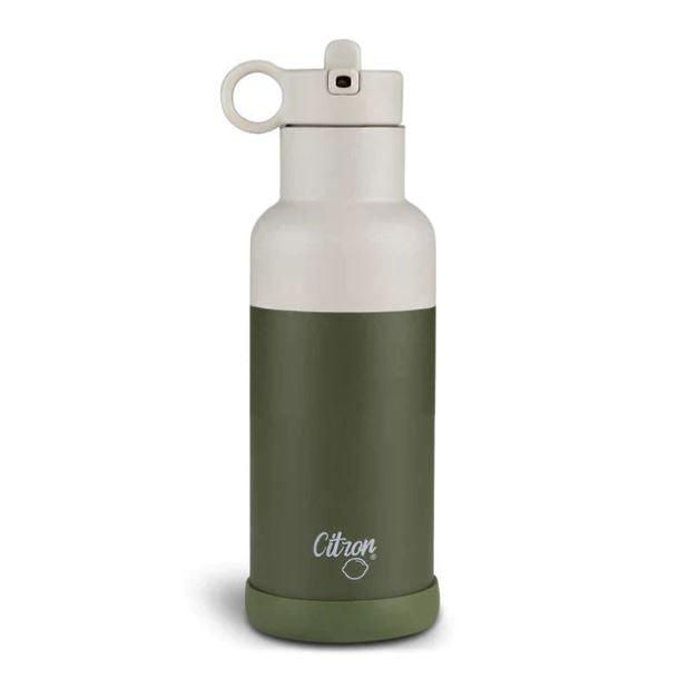 Citron Triple Wall Insulated Stainless Water Bottle 500ml | The Nest Attachment Parenting Hub