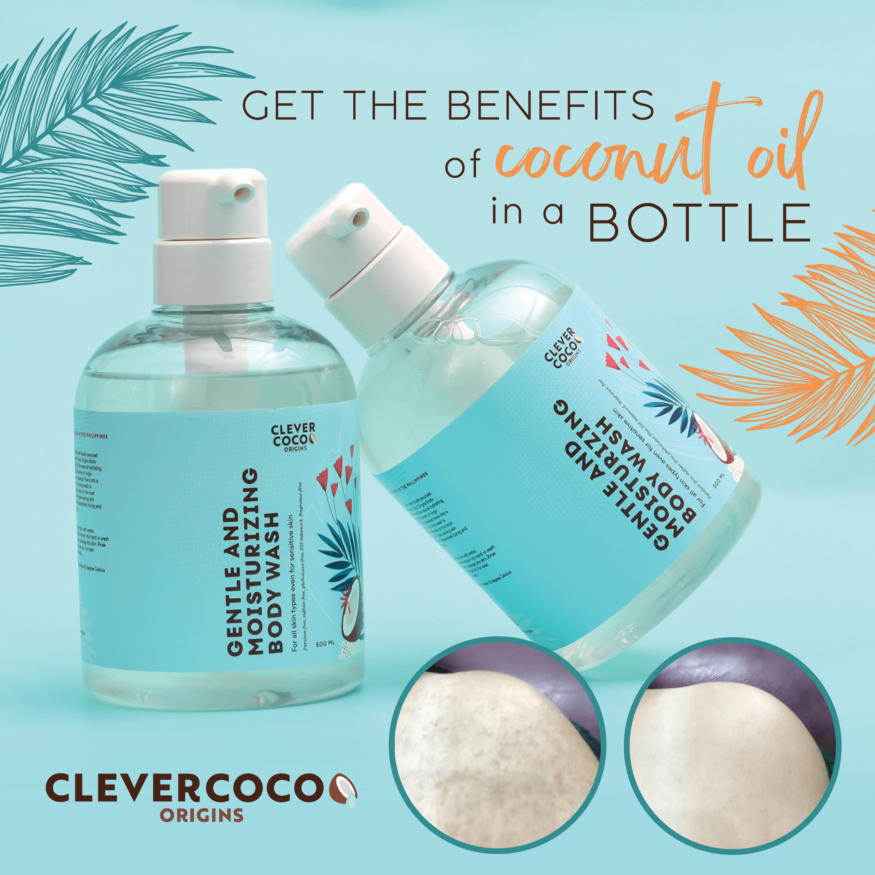 Clever Coco Origins Body Wash (500ml) | The Nest Attachment Parenting Hub