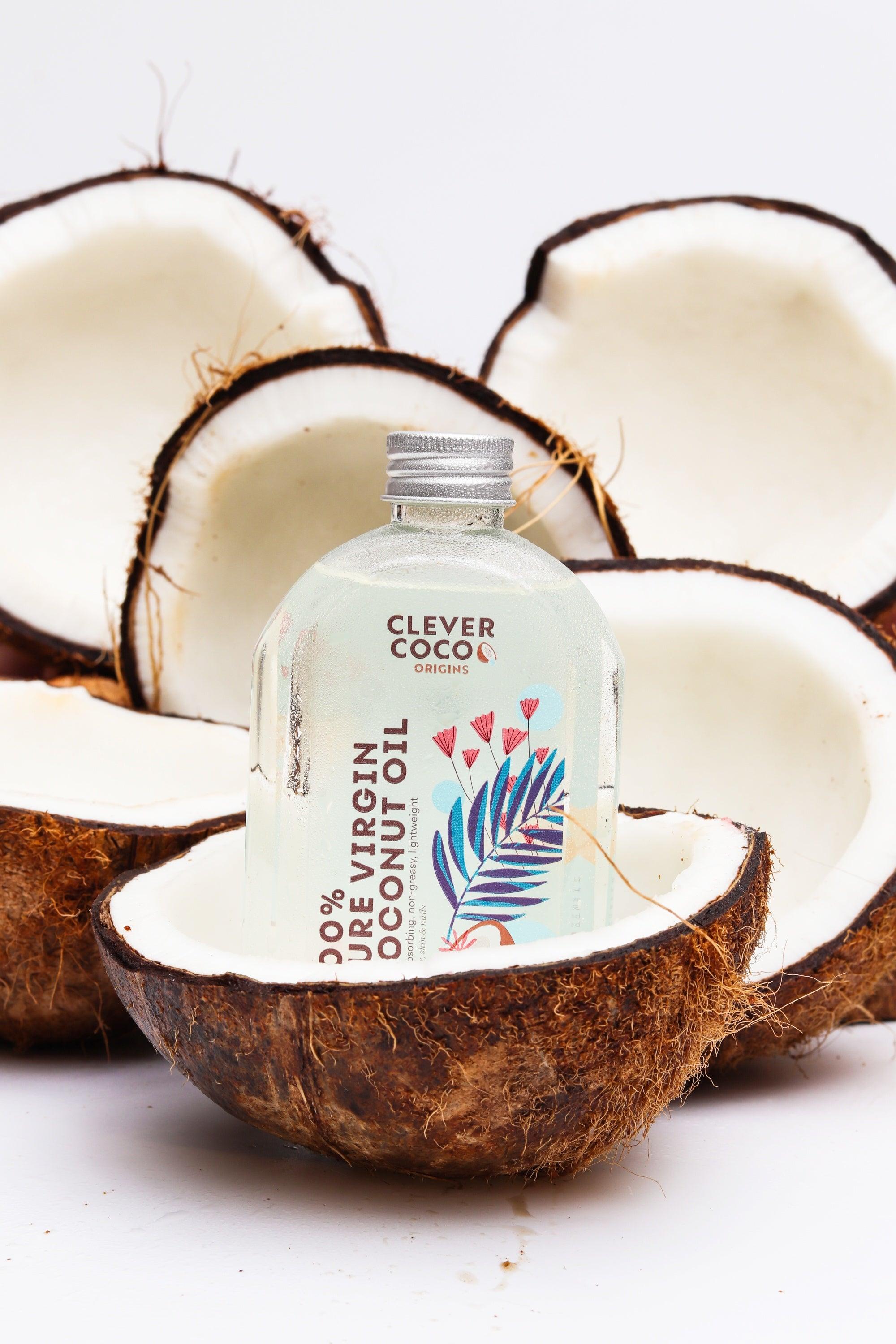 Clever Coco Origins Virgin Coconut Oil (200ml) | The Nest Attachment Parenting Hub