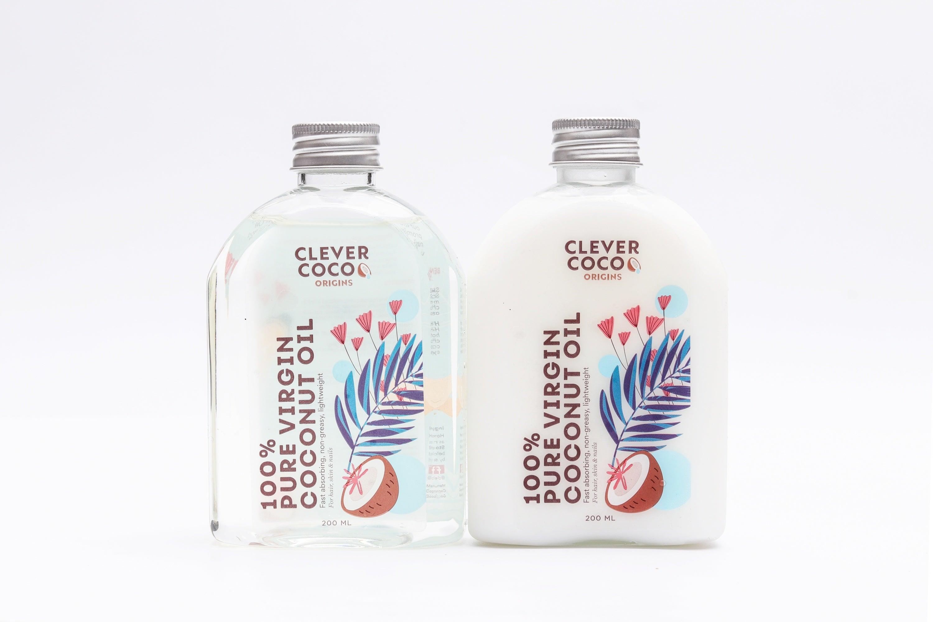 Clever Coco Origins Virgin Coconut Oil (200ml) | The Nest Attachment Parenting Hub