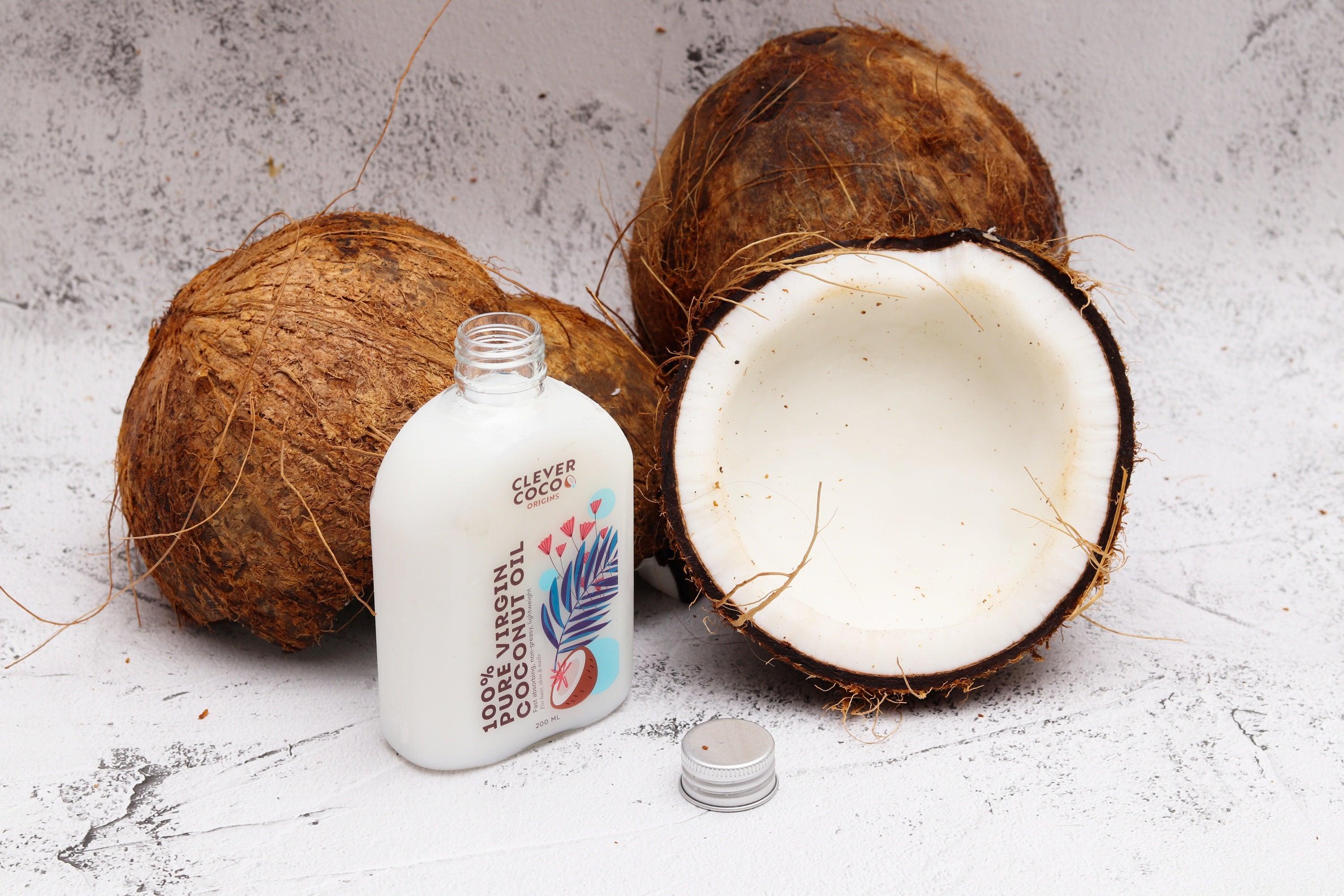 Clever Coco Origins Virgin Coconut Oil (200ml) | The Nest Attachment Parenting Hub