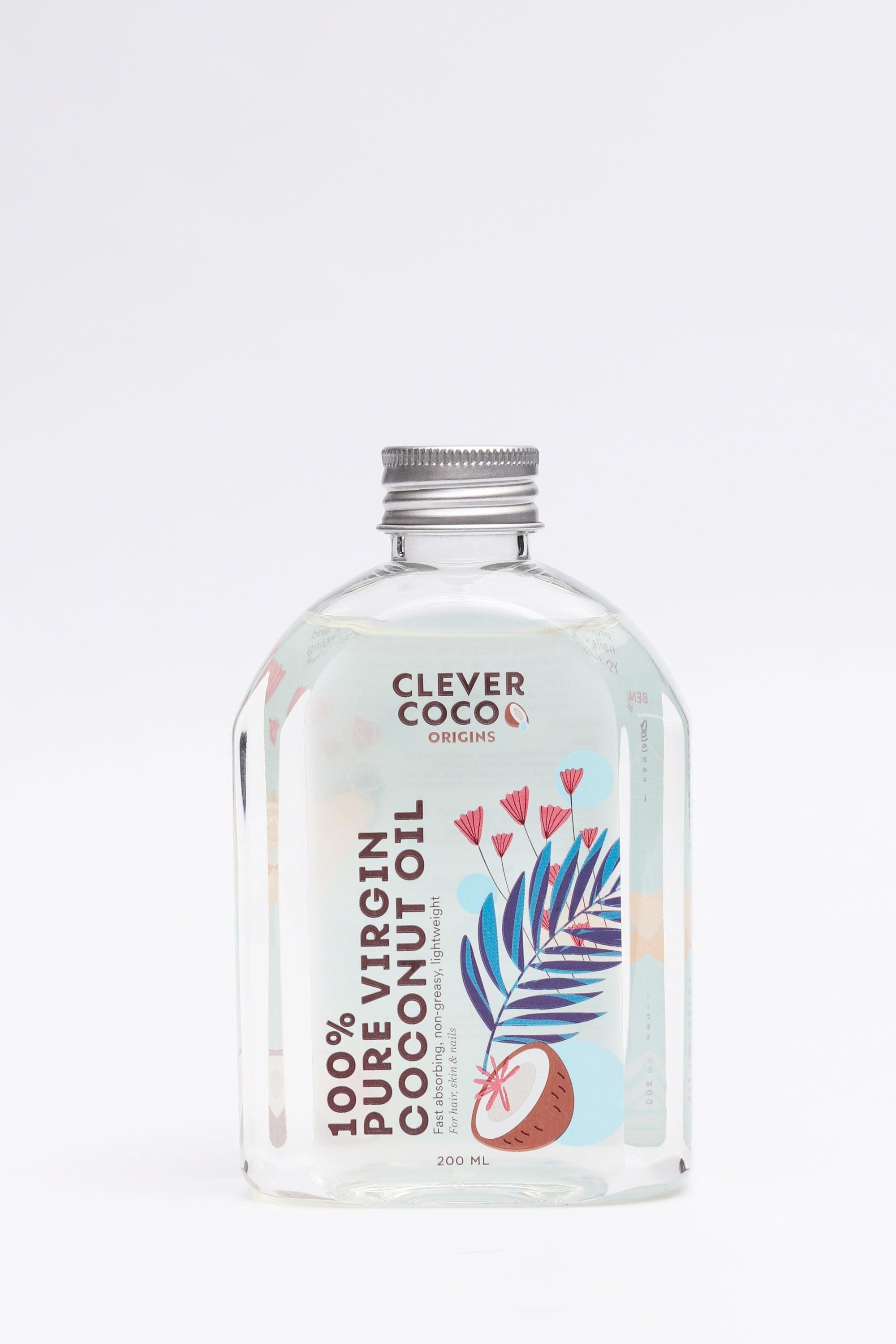 Clever Coco Origins Virgin Coconut Oil (200ml) | The Nest Attachment Parenting Hub