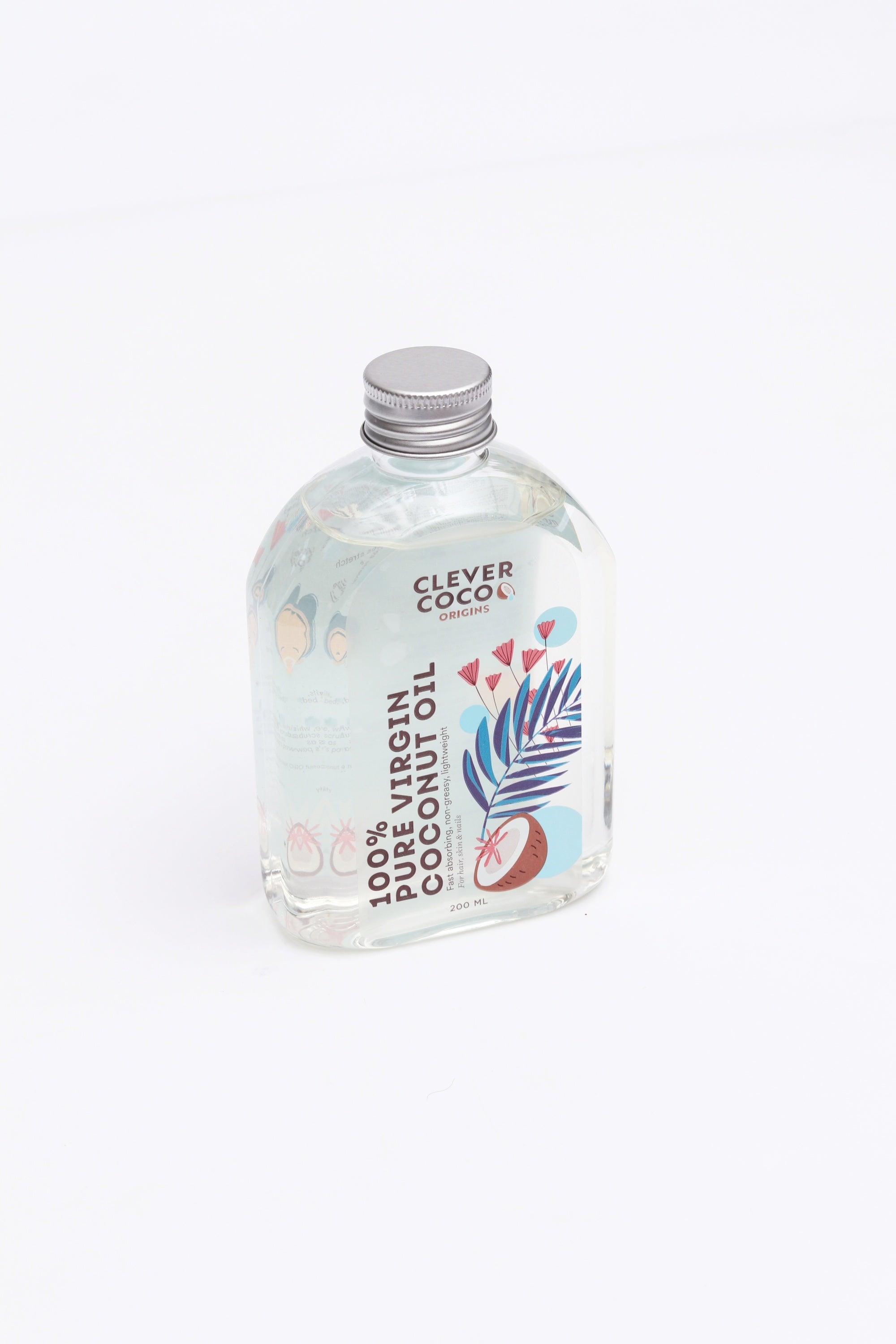 Clever Coco Origins Virgin Coconut Oil (200ml) | The Nest Attachment Parenting Hub