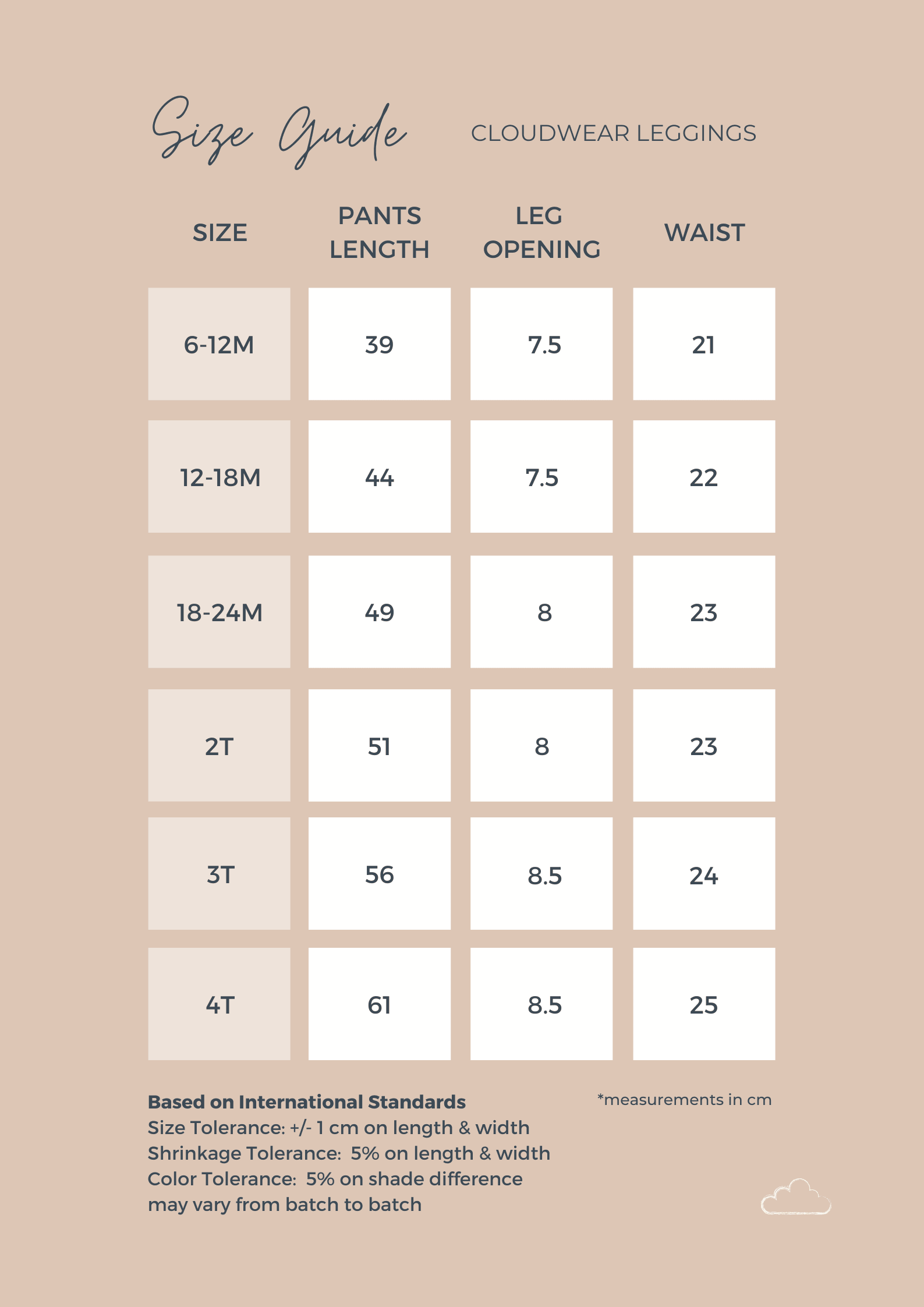 Cloudwear Organic Cotton Leggings | The Nest Attachment Parenting Hub