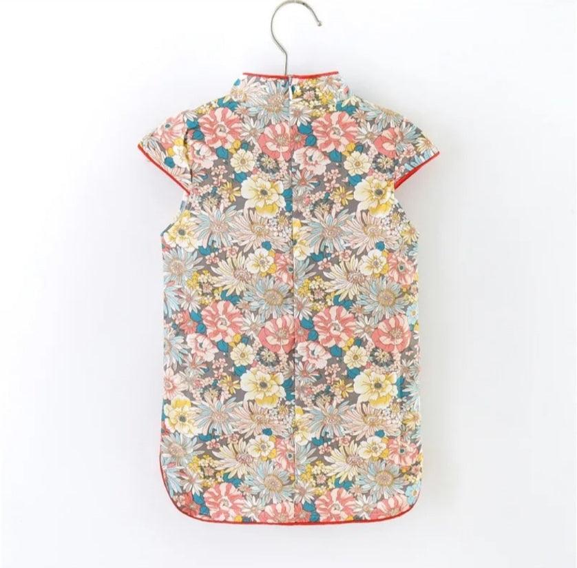 CNY Girls Cheongsam Dress | The Nest Attachment Parenting Hub