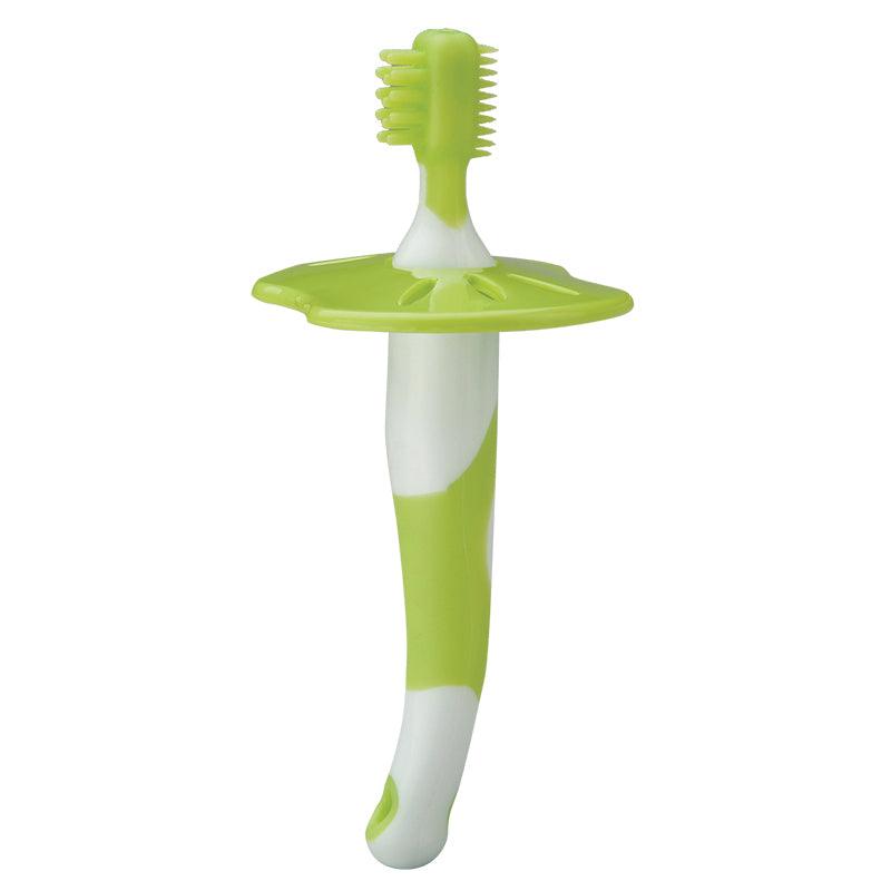 Combi Baby Toothbrush Step 1 | The Nest Attachment Parenting Hub