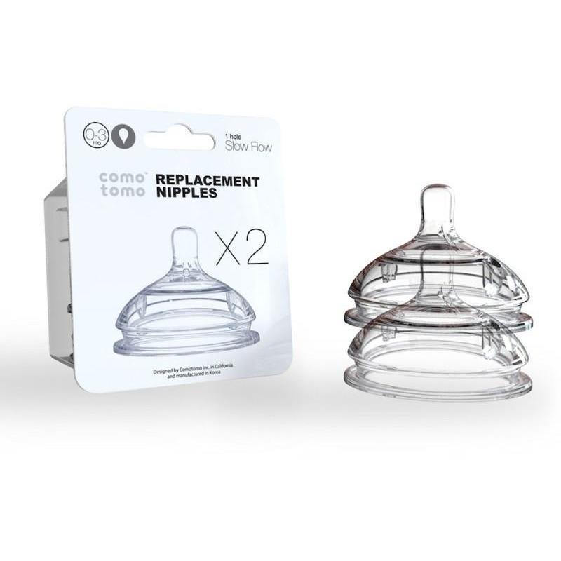 Comotomo 1 Hole Slow Flow Replacement Nipple | The Nest Attachment Parenting Hub