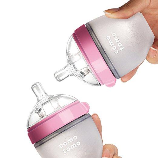 Comotomo Silicone Baby Bottle 150ml (Set of 2) | The Nest Attachment Parenting Hub