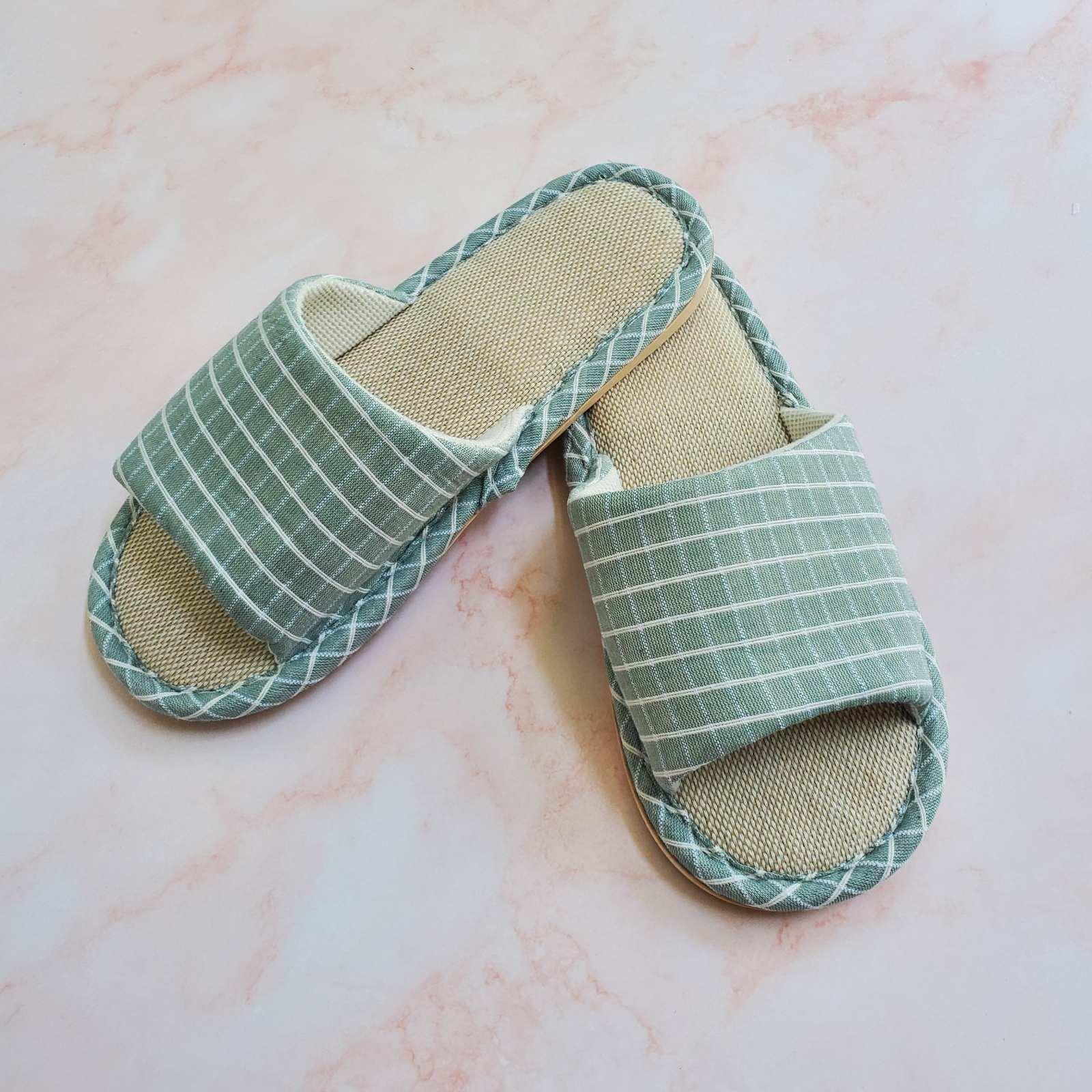 Cotton Linen House Slippers | The Nest Attachment Parenting Hub