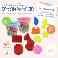Cottontail Baby Kinetic Sand Kit | The Nest Attachment Parenting Hub