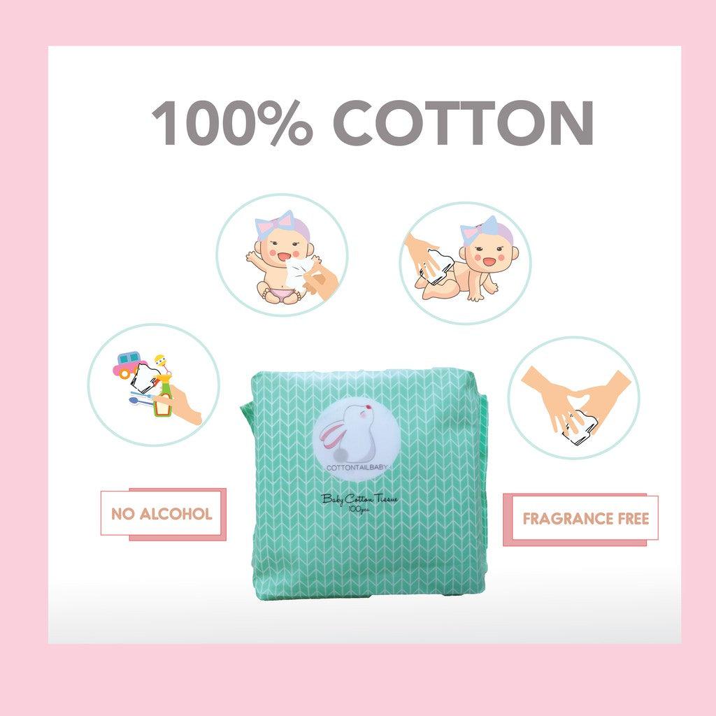 Cottontail Baby Tissue 100's | The Nest Attachment Parenting Hub