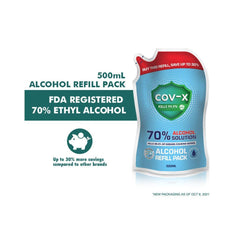 COV-X Alcohol Refill Pack 500ml | The Nest Attachment Parenting Hub
