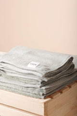 Coza Bamboo Charcoal Basic Towel Set (3 pcs) | The Nest Attachment Parenting Hub