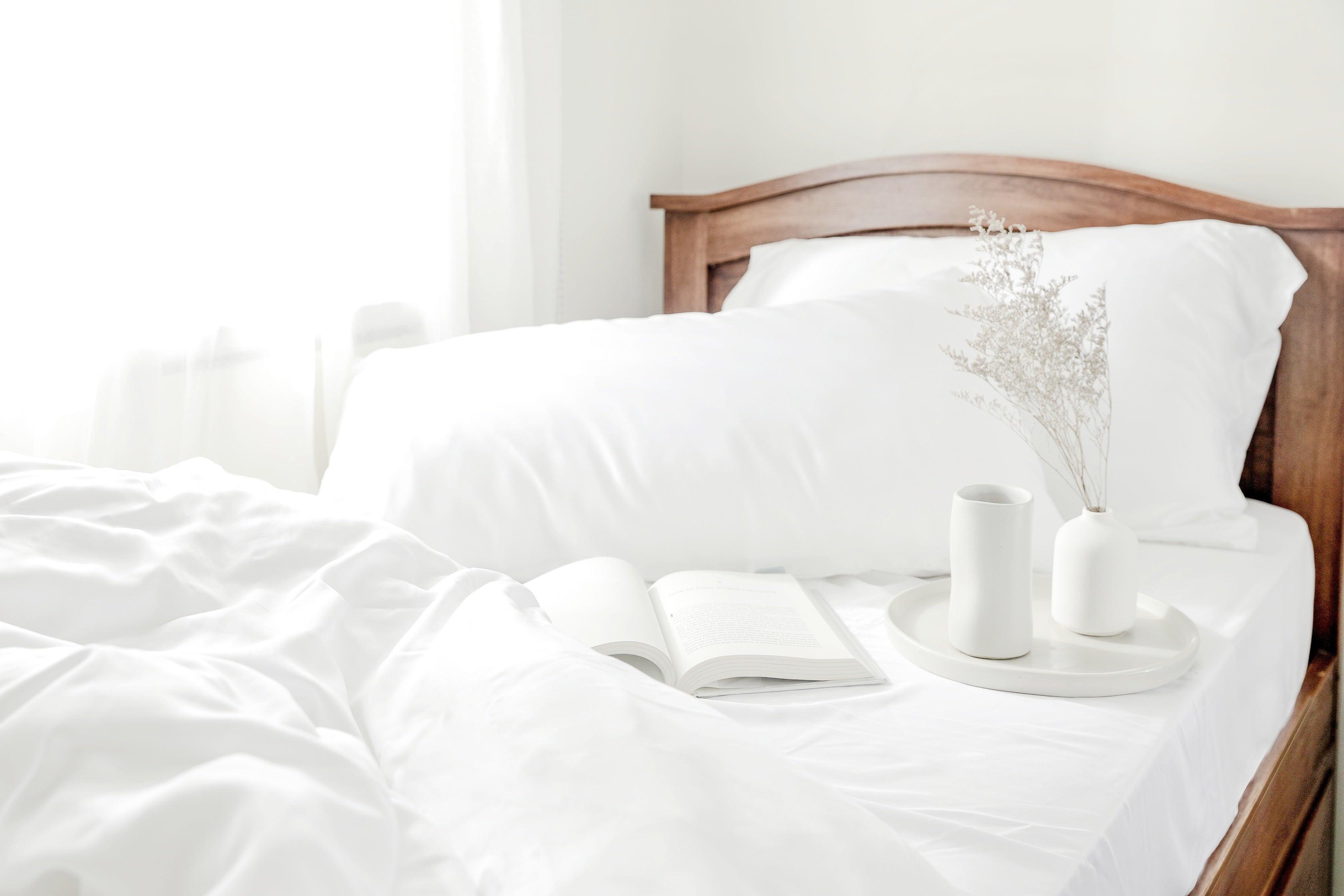 Coza Bamboo Lyocell AirSheets Deluxe Set Double/Full (4pc Set) | The Nest Attachment Parenting Hub