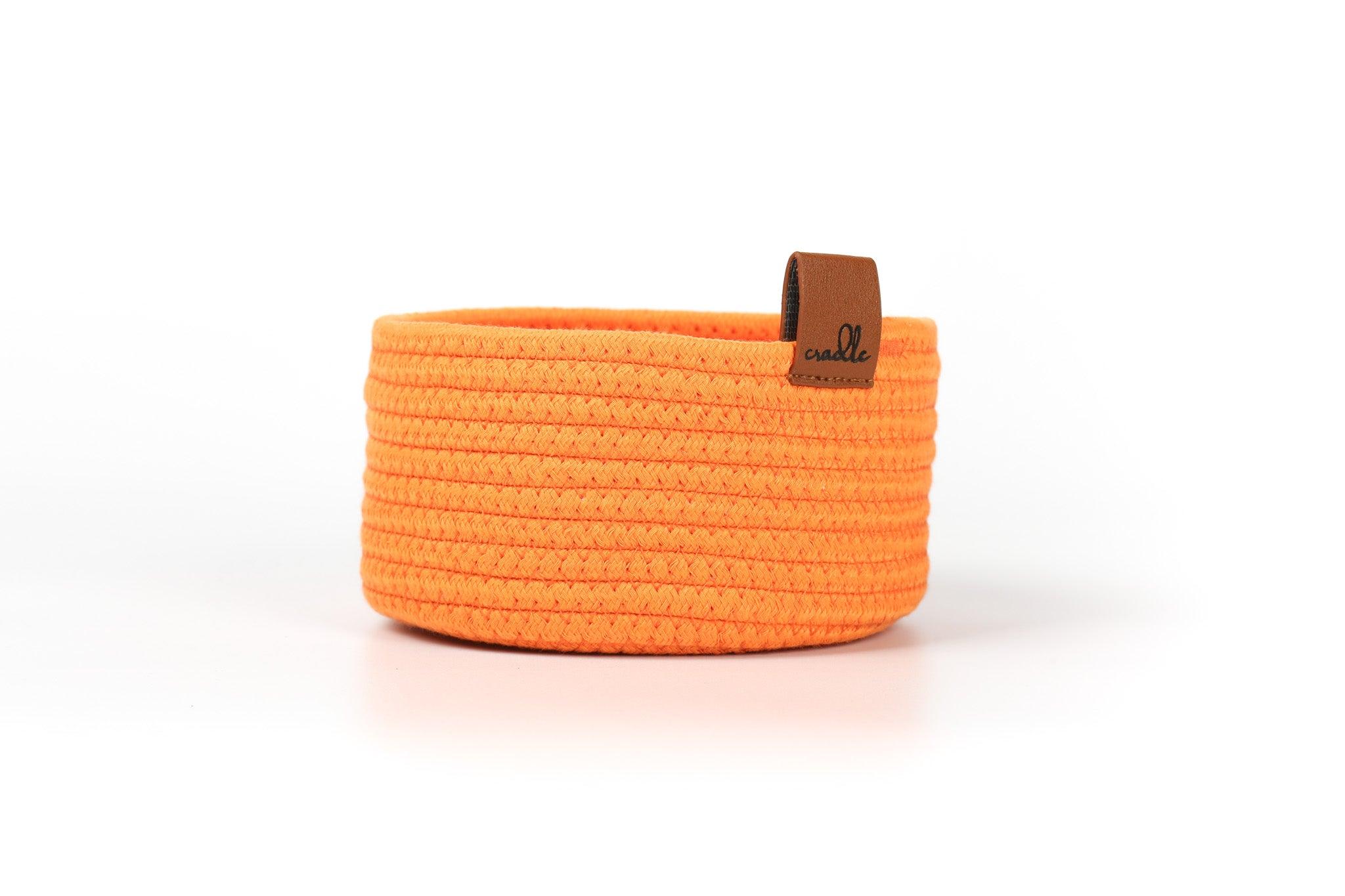 Cradle Baskets Tangerine Orange | The Nest Attachment Parenting Hub