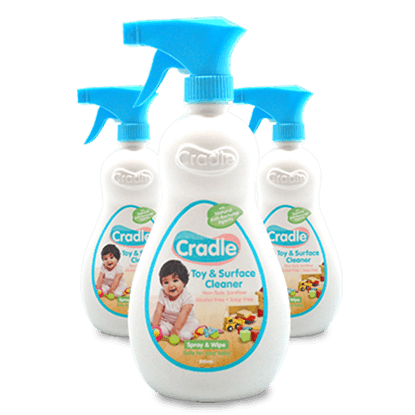Cradle Toy and Surface Cleaner 500ml | The Nest Attachment Parenting Hub
