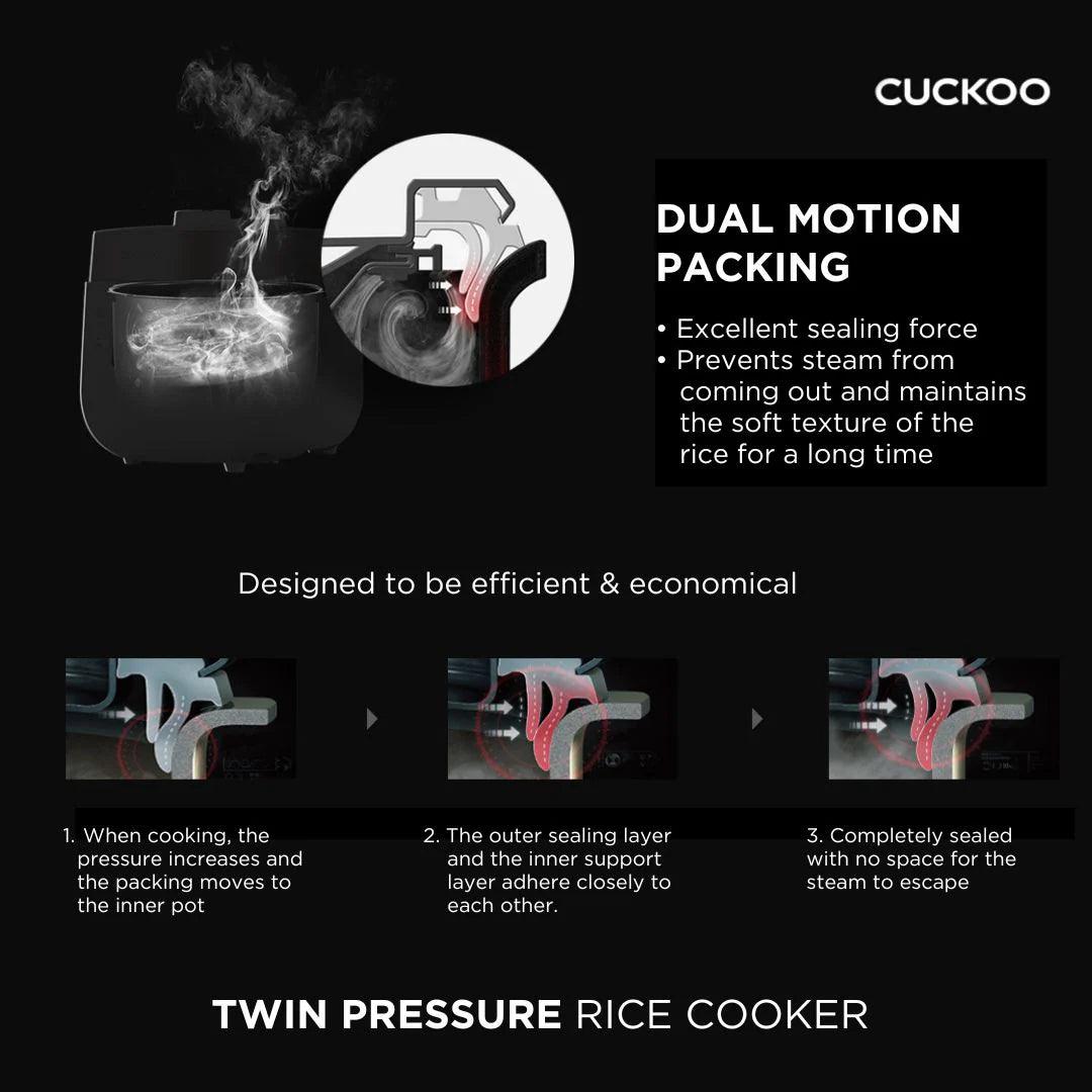 Cuckoo Multi-Functional Twin Pressure Rice Cooker | The Nest Attachment Parenting Hub