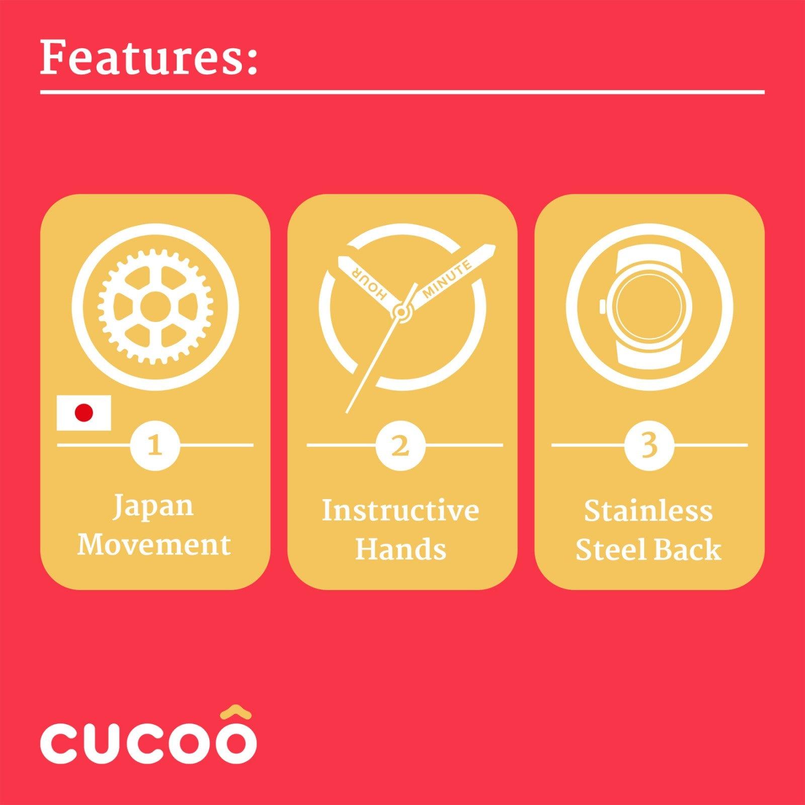 Cucoô Kids Watches 33mm (Analog) | The Nest Attachment Parenting Hub