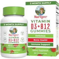 MaryRuth's Vitamin D3+B12 Gummies 2y+