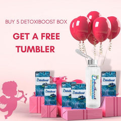 Detoxiboost Slim & Glow Vitajuice Bundle (5) + Free Tumbler | The Nest Attachment Parenting Hub