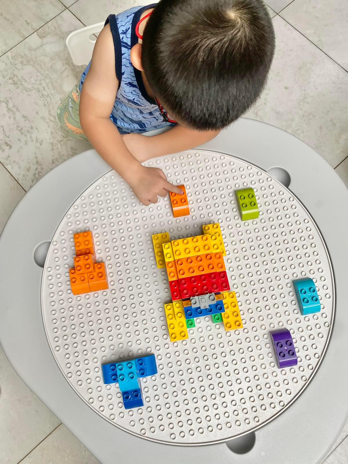 Discover Living Kids Multi-Purpose 3in1 Wooden Minimalist Table | The Nest Attachment Parenting Hub