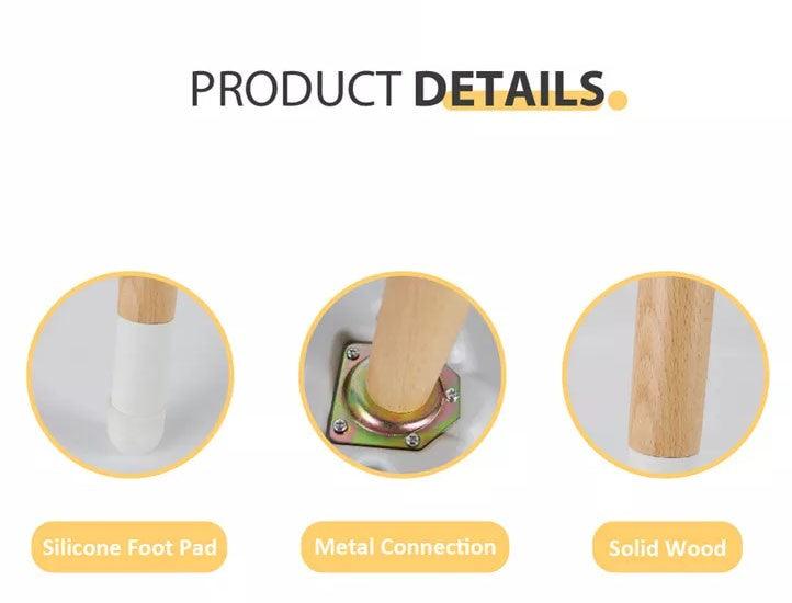 Discover Living Kids Multi-Purpose 3in1 Wooden Minimalist Table | The Nest Attachment Parenting Hub