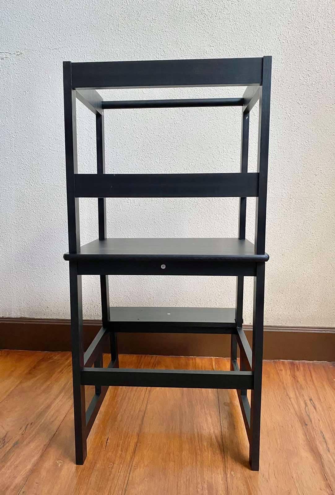 Discover Living Toddler Learning Tower Black - Basic | The Nest Attachment Parenting Hub