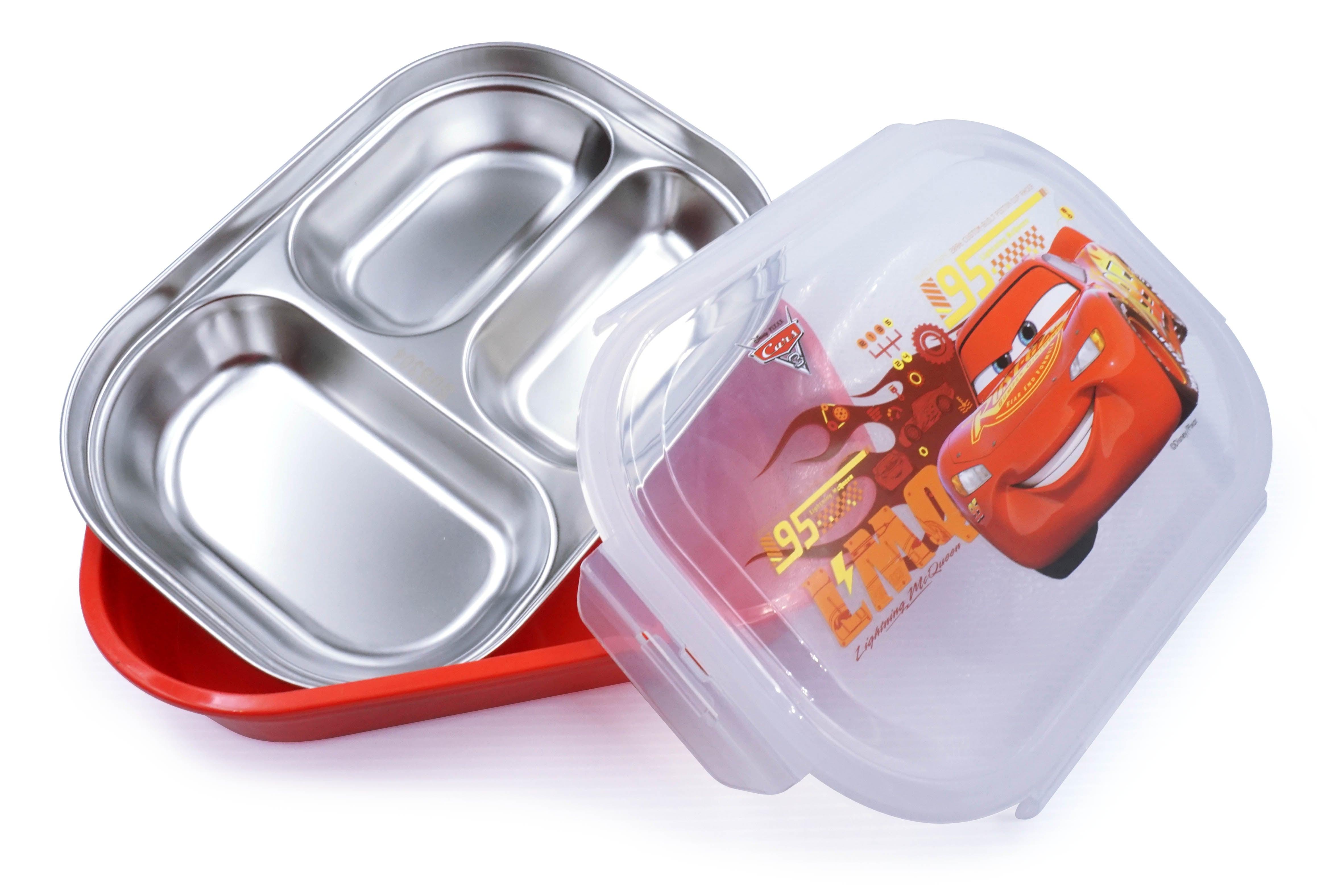 Dish Me Disney 3-Grid Stainless Lunch Box 1100ml | The Nest Attachment Parenting Hub