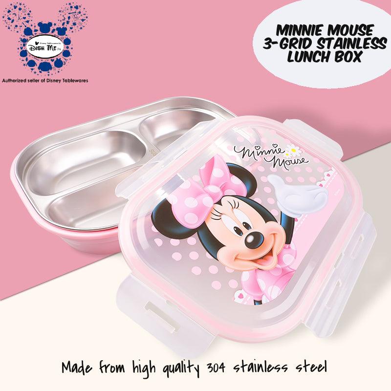 Dish Me Disney 3-Grid Stainless Lunch Box 1100ml | The Nest Attachment Parenting Hub