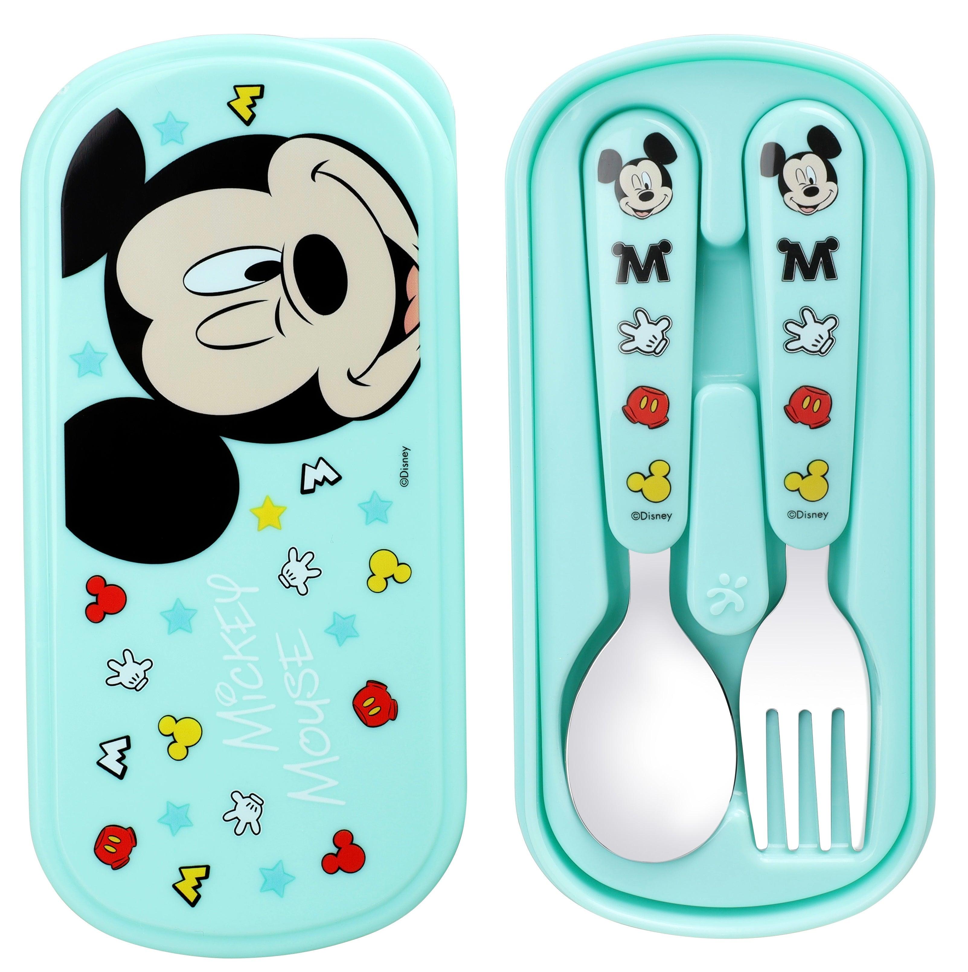 Dish Me Disney Spoon & Fork Cutlery Set with Case 12m+ | The Nest Attachment Parenting Hub