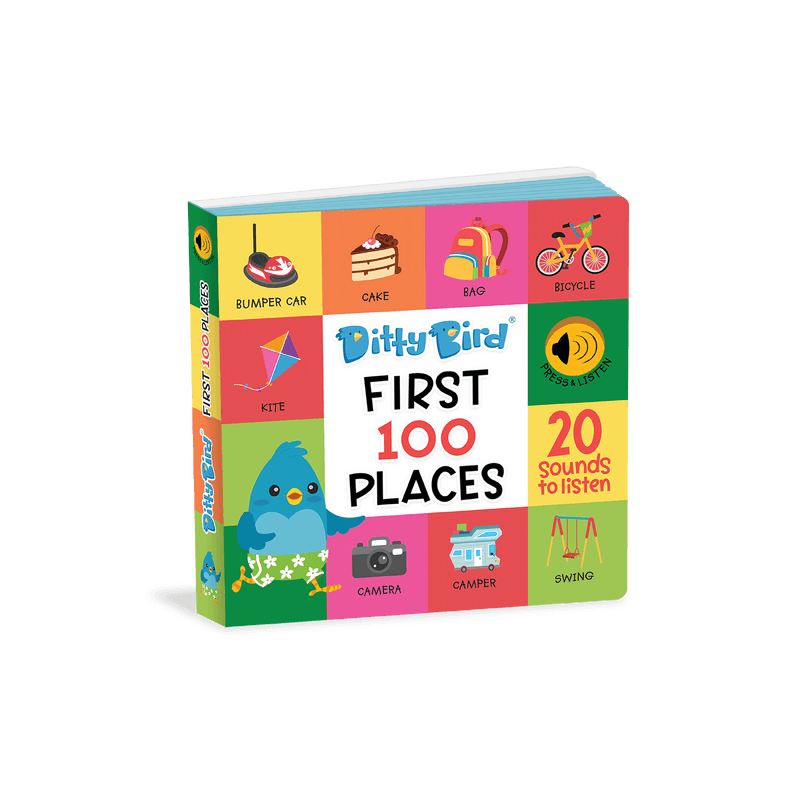 Ditty Bird First 100 Places Sound Board Book | The Nest Attachment Parenting Hub