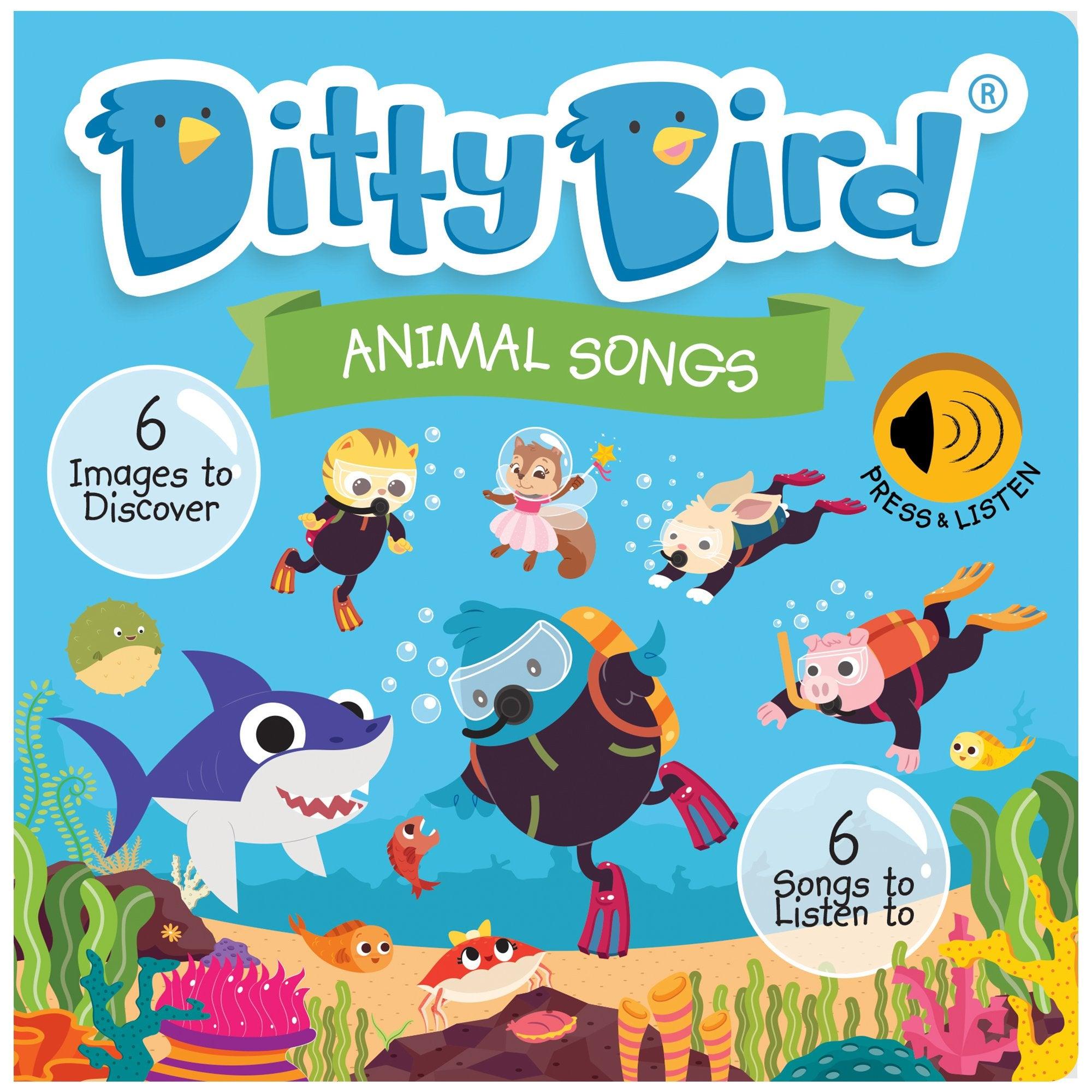 Ditty Bird Musical Books Animal Songs | The Nest Attachment Parenting Hub