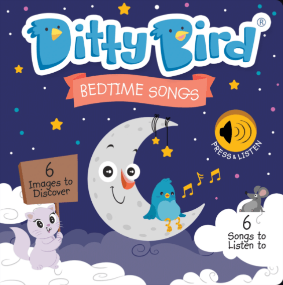 Ditty Bird Musical Books Bedtime Songs | The Nest Attachment Parenting Hub