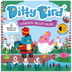 Ditty Bird Musical Books Classical Ballet Music | The Nest Attachment Parenting Hub