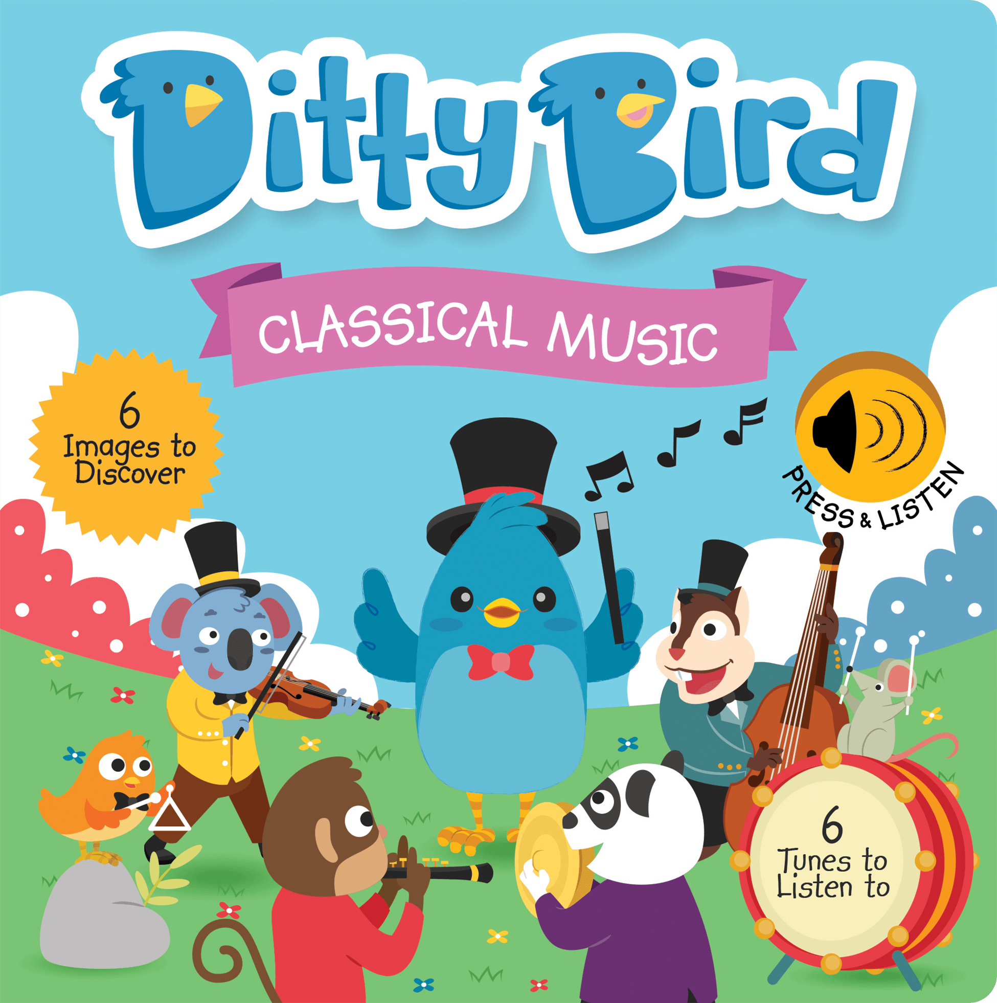 Ditty Bird Musical Books Classical Music | The Nest Attachment Parenting Hub