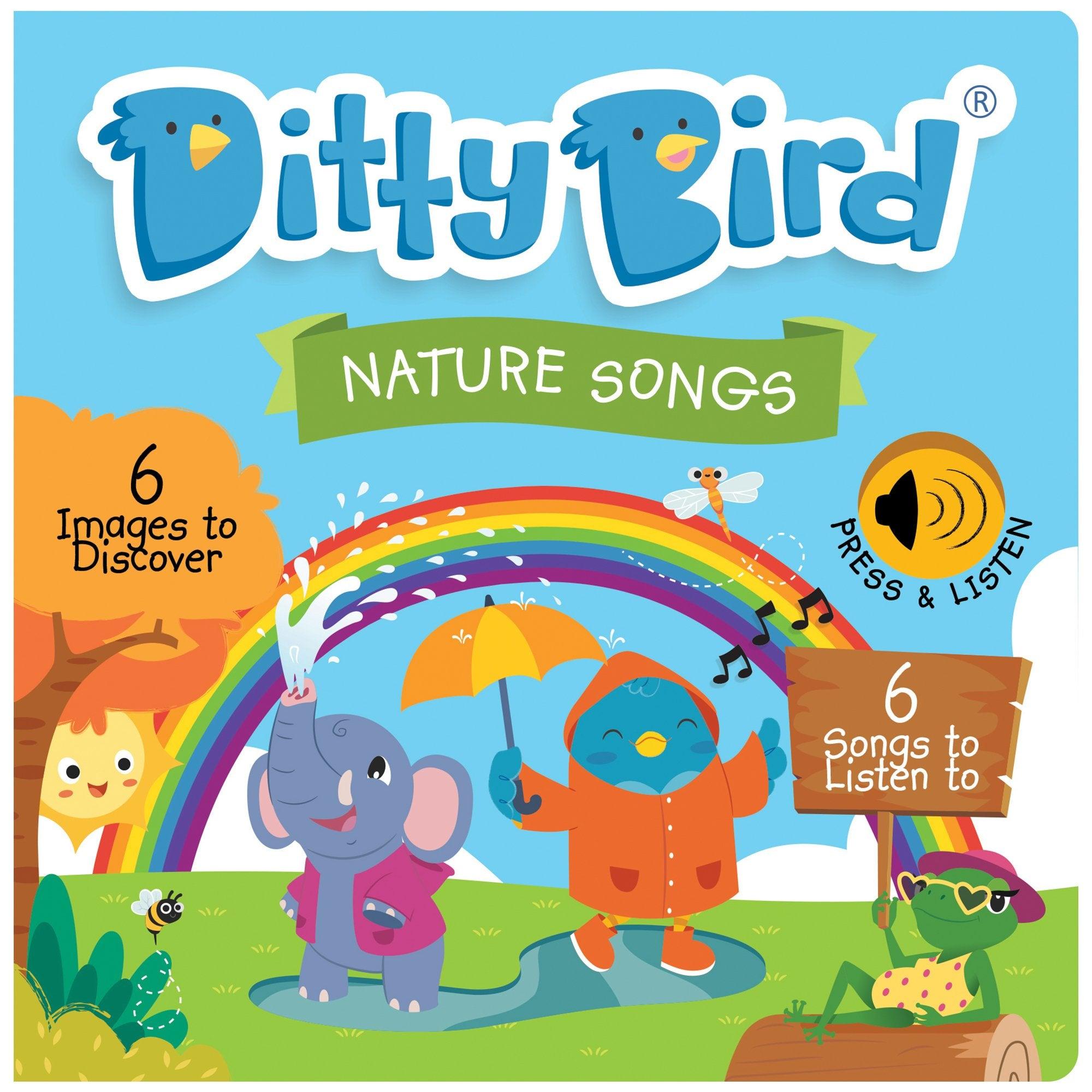 Ditty Bird Musical Books Nature Songs | The Nest Attachment Parenting Hub