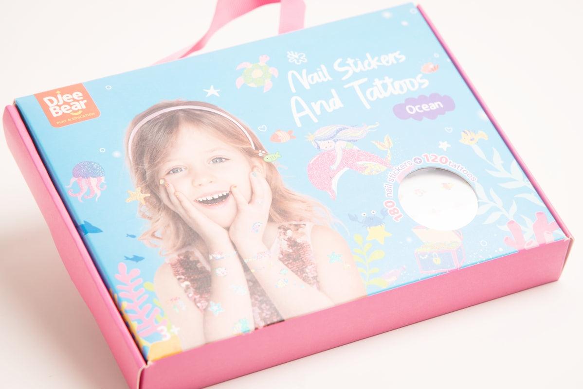 Djee Bear Nail & Body Tattoo 3+ | The Nest Attachment Parenting Hub