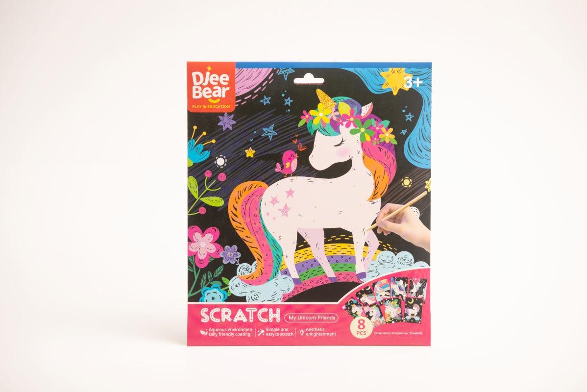 Djee Bear Scratch Art 3+ | The Nest Attachment Parenting Hub