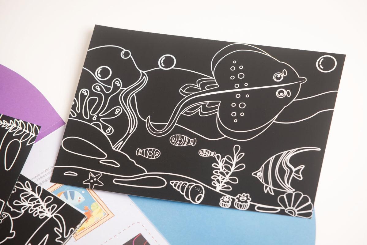 Djee Bear Scratch Art 3+ | The Nest Attachment Parenting Hub