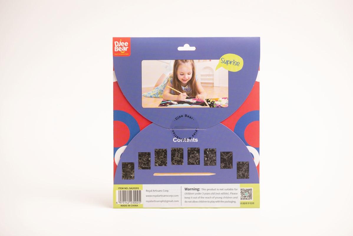 Djee Bear Scratch Art 3+ | The Nest Attachment Parenting Hub