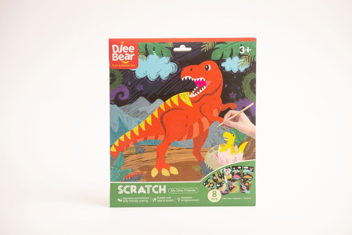 Djee Bear Scratch Art 3+ | The Nest Attachment Parenting Hub