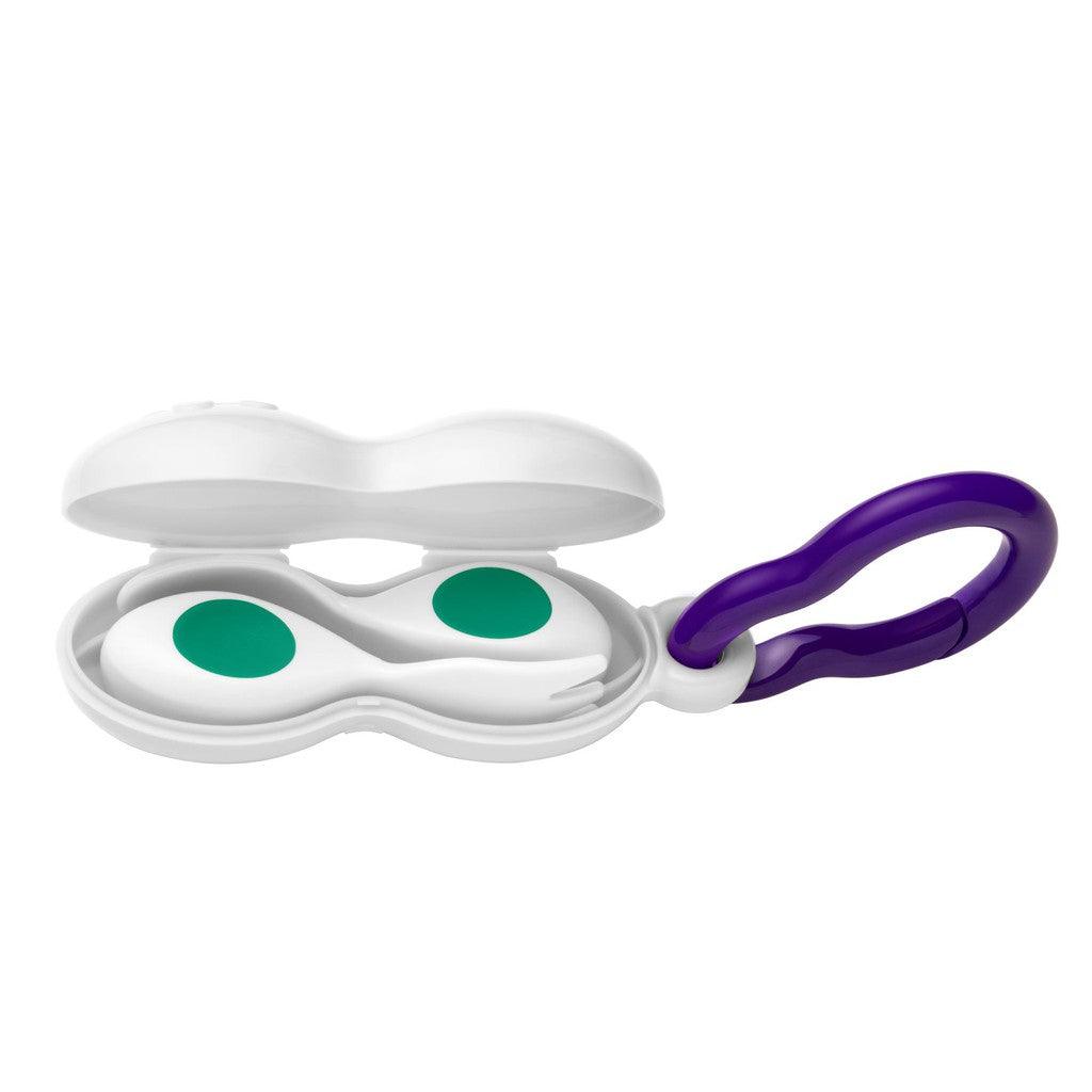 Doddl Baby Self Feeding Cutlery Set with Travel Case | The Nest Attachment Parenting Hub