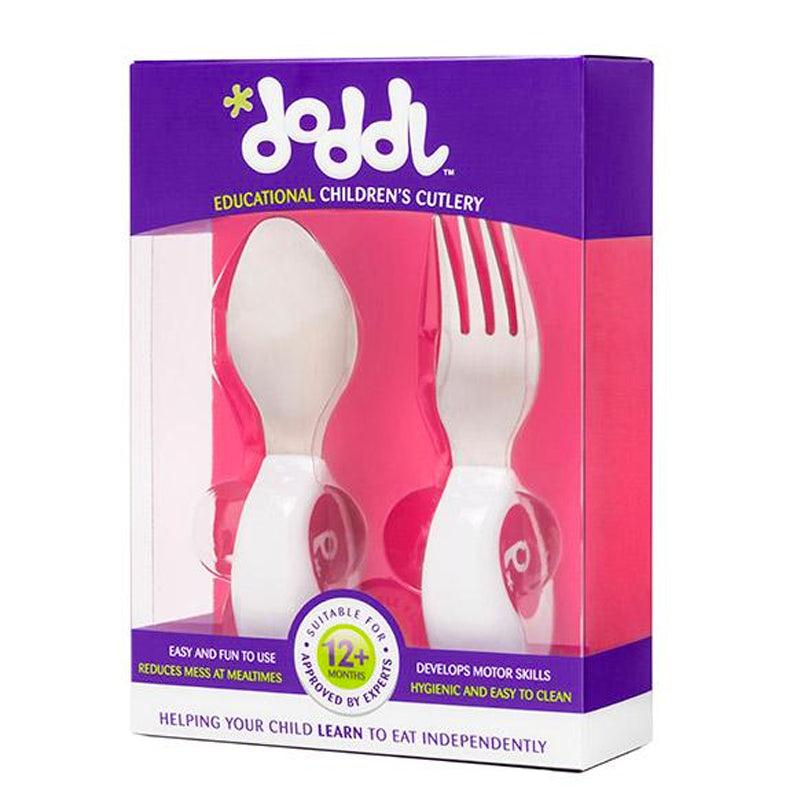 Doddl Cutlery 2PC (Spoon & Fork) | The Nest Attachment Parenting Hub