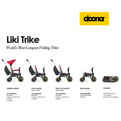 Doona Liki Trike S3 Compact Folding Trike | The Nest Attachment Parenting Hub