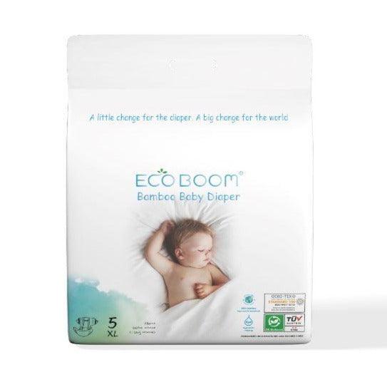 Eco Boom Premium Bamboo Biodegradable Tape Diaper (Trial Packs) | The Nest Attachment Parenting Hub