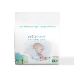 Eco Boom Biodegradable Bamboo Disposable Tape Diaper (Trial Packs) | The Nest Attachment Parenting Hub