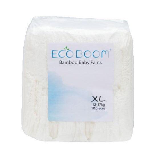 Eco Boom Biodegradable Bamboo Eco Friendly Disposable Pull Ups Diapers (Trial Packs) | The Nest Attachment Parenting Hub